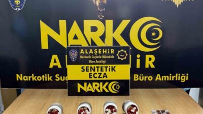 Manisa’nın Alaşehir ilçesinde narkotik ekiplerinin sokak satıcılarına yönelik operasyonunda 247