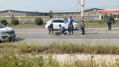 Manisa’nın Salihli ilçesinde yolcu otobüsünün çarptığı ve ağır yaralanan 70
