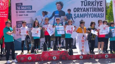Balıkesir’de düzenlenen U14 Türkiye Oryantiring Şampiyonası ve U14 Ligi Kademe