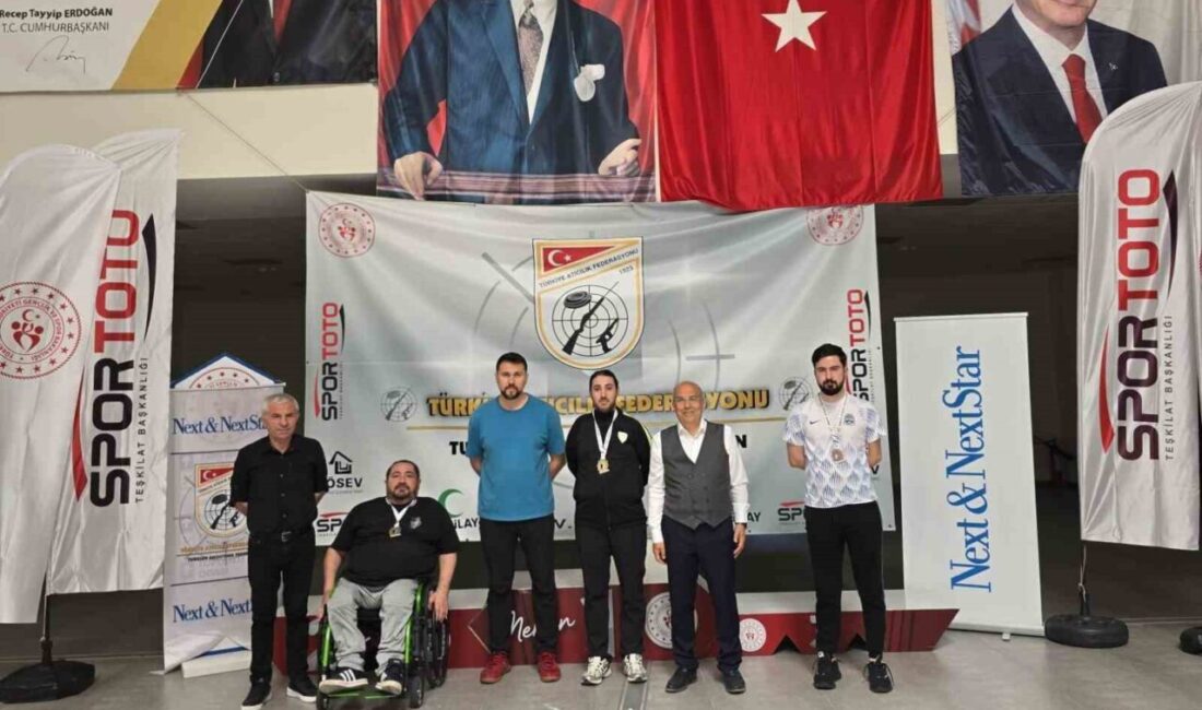 Türkiye Atıcılık Federasyonu tarafından Mersin’de düzenlenen Para Atıcılık ve İşitme