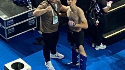 Manisalı kickbox sporcusu Ahmet Mirza Erden 11. Turkish Open WAKO