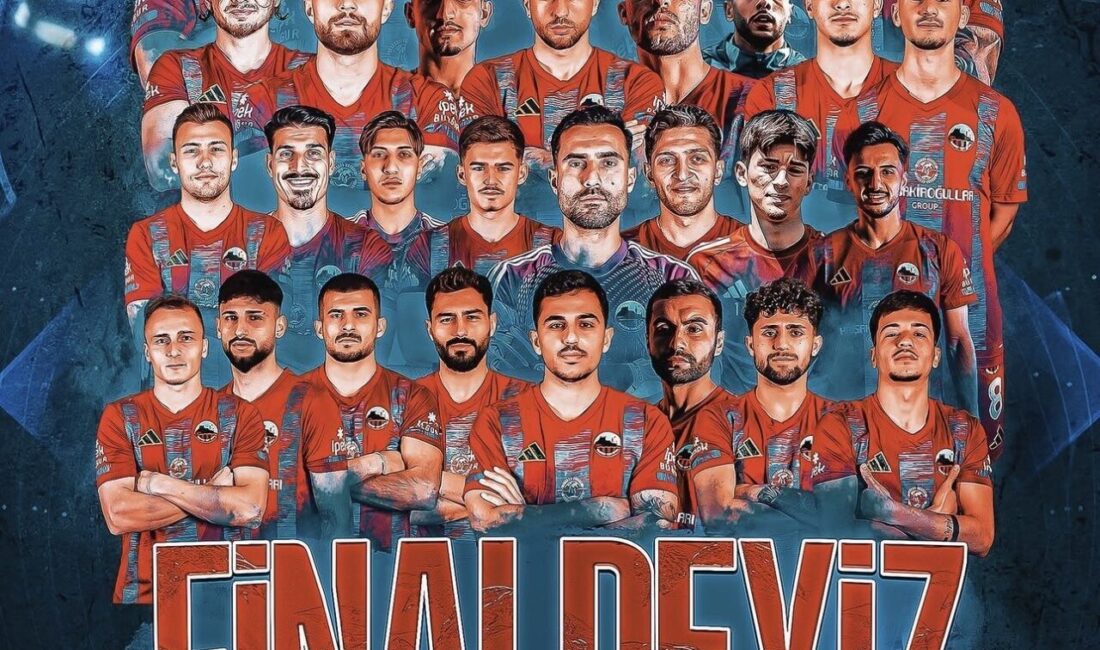 TFF 2. Lig Play-Off 1. tur rövanş karşılaşmasında Mardin 1969