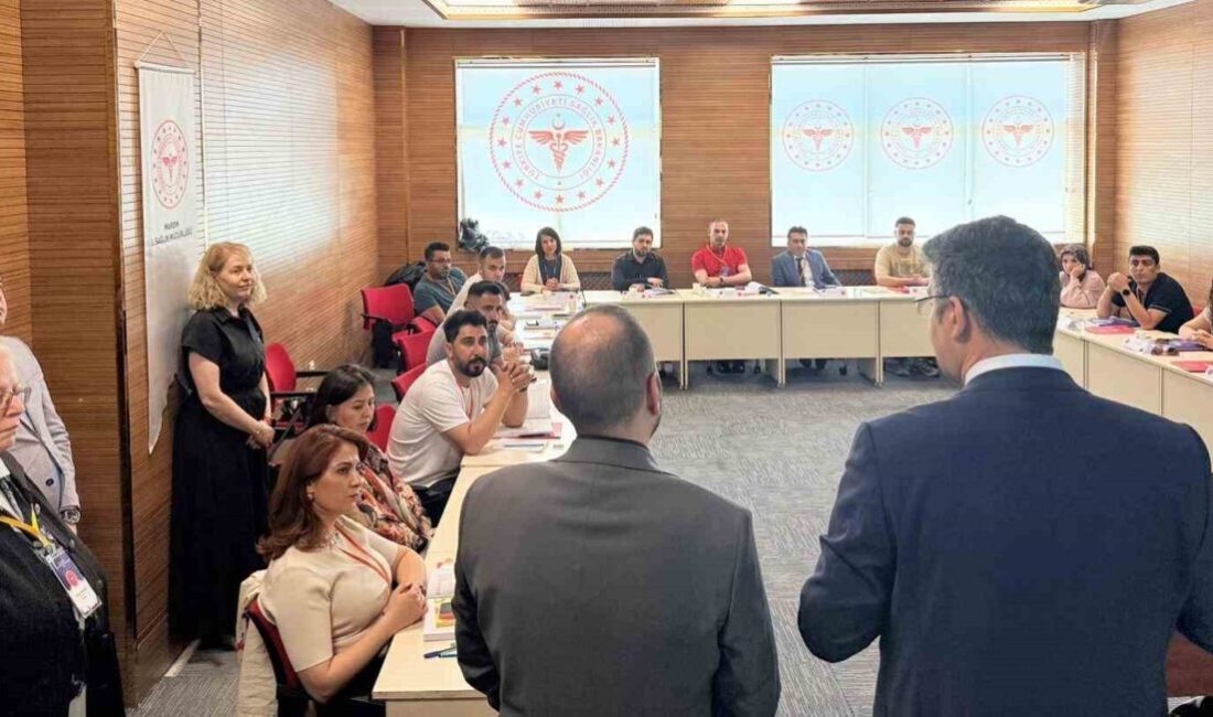 Mardin İl Sağlık Müdürlüğü’nde Sağlık Bakanlığı tarafından düzenlenen Hastane Afet