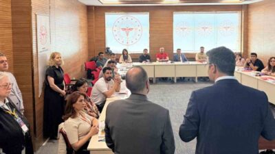 Mardin İl Sağlık Müdürlüğü’nde Sağlık Bakanlığı tarafından düzenlenen Hastane Afet