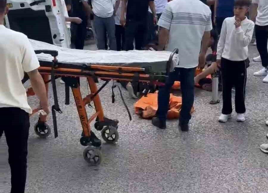 Mardin’in Nusaybin ilçesinde motosikletin çarptığı kız çocuğu yaralandı. Kaza, Yeşilkent