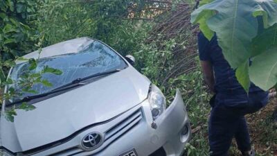 Mardin’in Nusaybin ilçesinde meydana gelen trafik kazasında 2 kişi hafif