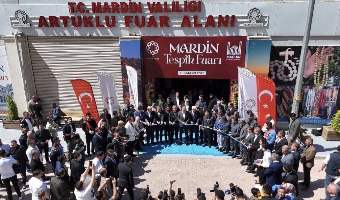 Mardin’de bu yıl ikincisi düzenlenen “Tespih Fuarı” ziyaretçilerini ağırlamaya başladı.