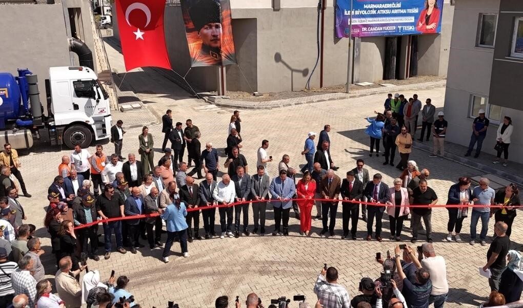 Tekirdağ Büyükşehir Belediyesi’nce yapımı tamamlanan Marmaraereğlisi İleri Biyolojik Atıksu Arıtma
