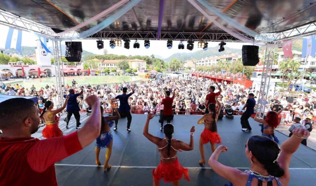 Marmaris Belediyesi ev sahipliğinde ilk kez düzenlenen Marmaris Latin Fest,