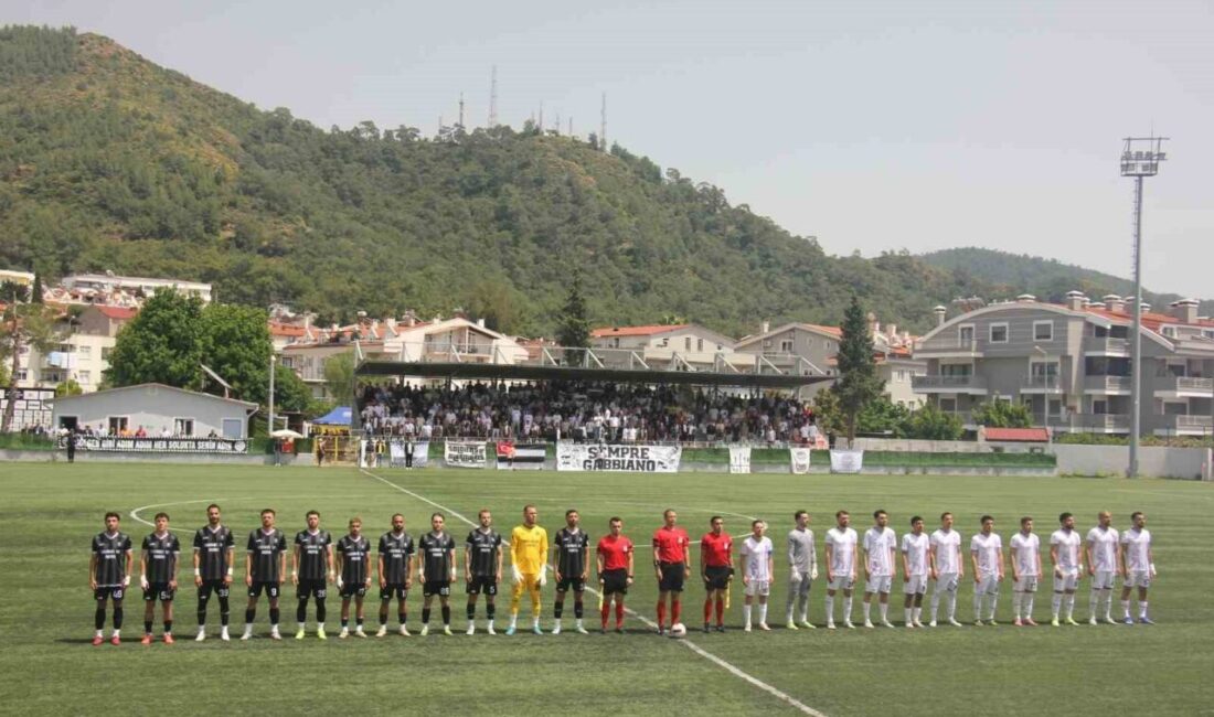 Marmaris Şehir Stadyumu’nda bugün oynanan Bölgesel Amatör Lig (BAL) Play-Off
