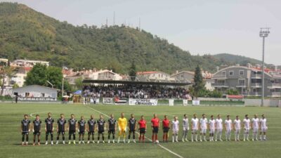 Marmaris Şehir Stadyumu’nda bugün oynanan Bölgesel Amatör Lig (BAL) Play-Off