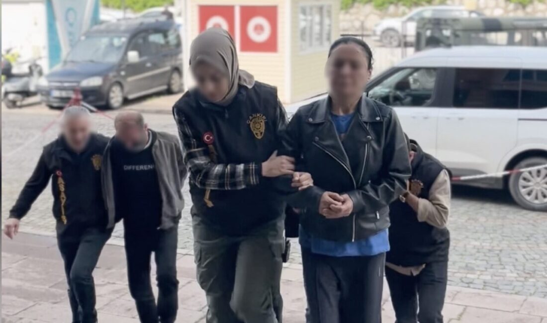 Çankırı’da “masaj salonu” adı altındaki ikametlerde fuhuş yaptırdıkları tespit edilen