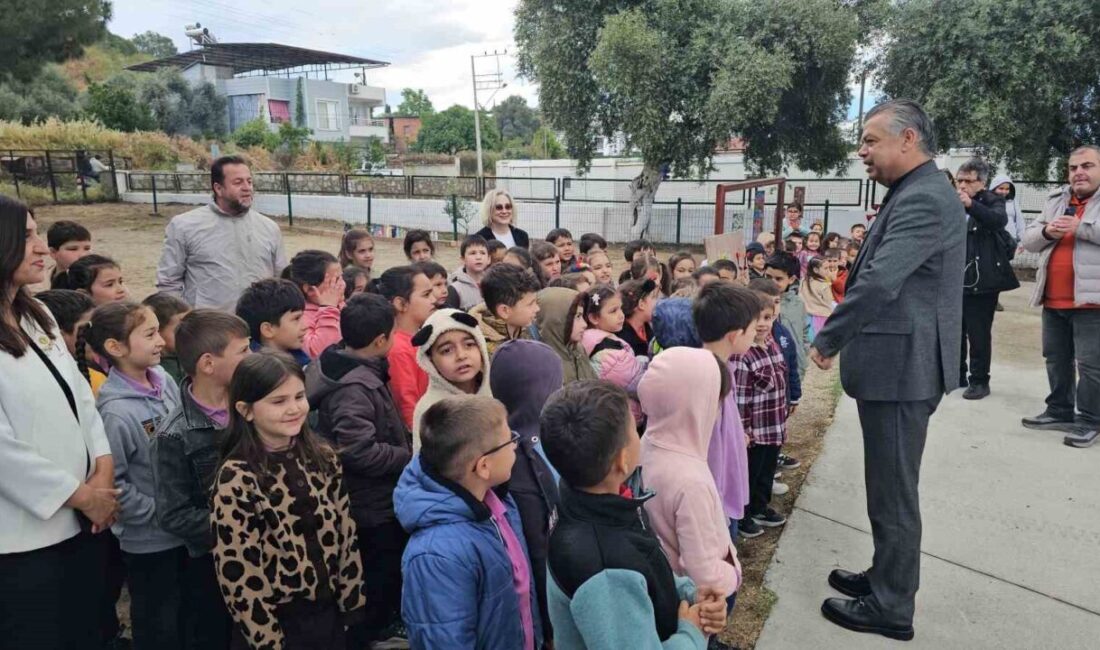 Nazilli İlçe Milli Eğitim Müdürlüğü’nün projelerinden ‘Yeşil Adımlar Projesi’nin etkinliğinden