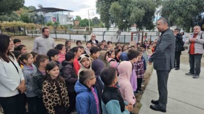 Nazilli İlçe Milli Eğitim Müdürlüğü’nün projelerinden ‘Yeşil Adımlar Projesi’nin etkinliğinden