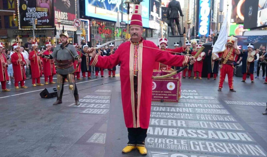 Milli Savunma Bakanlığı Mehter Takımı, ABD’nin New York kentindeki ünlü