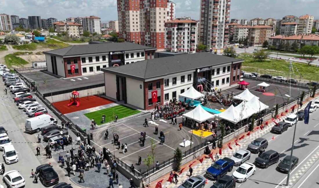 Türkiye’nin en çok okul yapan belediyesi Melikgazi, 2 yeni okul