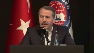 Memur Sendikaları Konfederasyonu (Memur-Sen) Genel Başkanı Ali Yalçın, “Modernite çalışma