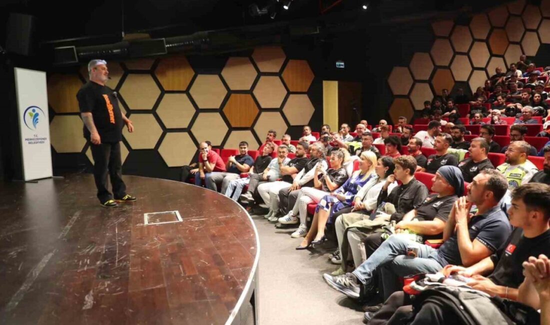 Merkezefendi Belediyesi, motosiklet tutkuluları için ‘Motosiklet İleri Sürüş Semineri’ düzenliyor.