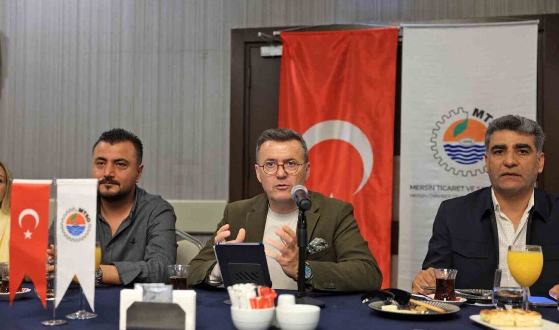 Mersin Ticaret ve Sanayi Odası (MTSO) Komite Başkanları Toplantısında sektörlerin