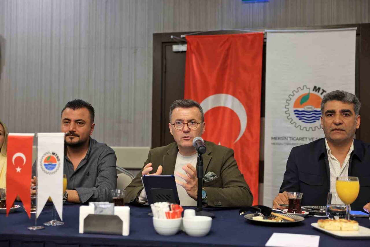 Mersin Ticaret ve Sanayi Odası (MTSO) Komite Başkanları Toplantısında sektörlerin