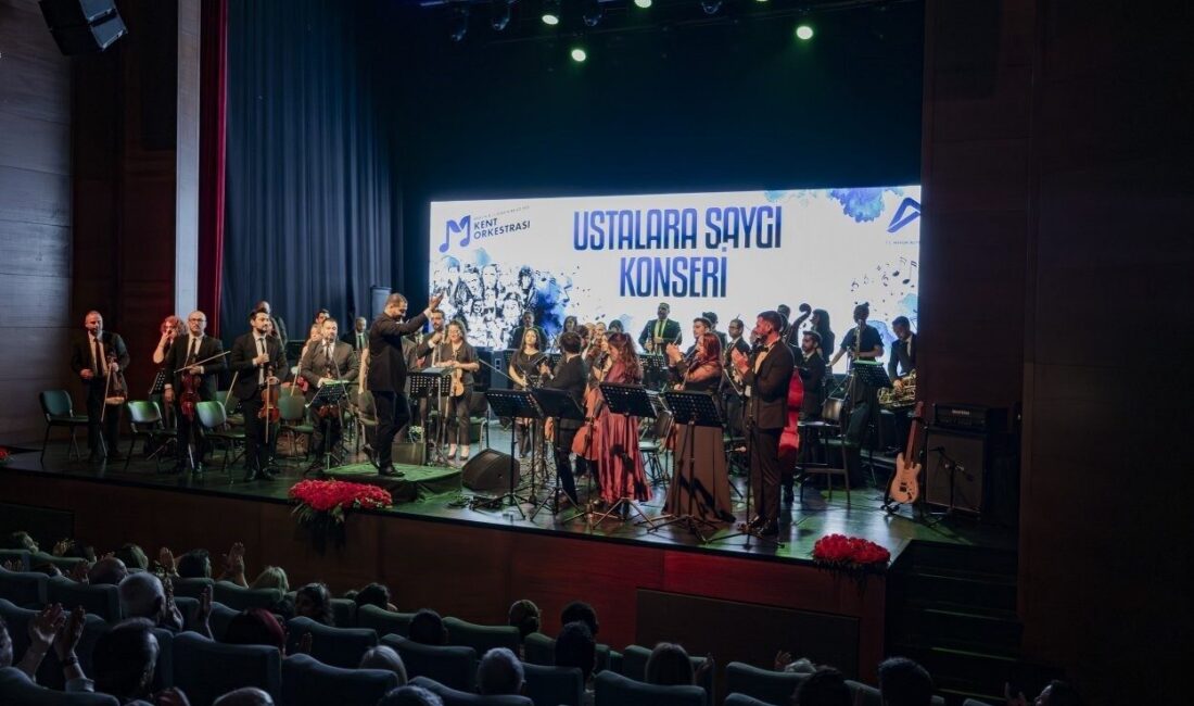 Mersin Büyükşehir Belediyesi Kent Orkestrası, ‘Ustalara Saygı Konseri’ ile Popüler