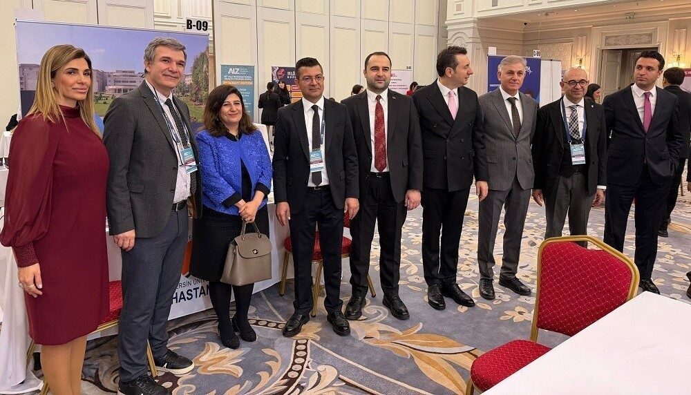 Kazakistan’da düzenlenen Uluslararası Sağlık Turizmi Fuarına katılan Mersin Üniversitesi Hastanesi,