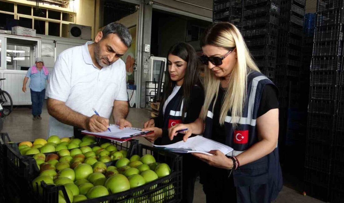 Kurban Bayramı öncesinde Mersin’de hal komplekslerinde denetimler sıklaştırıldı. Sabahın erken