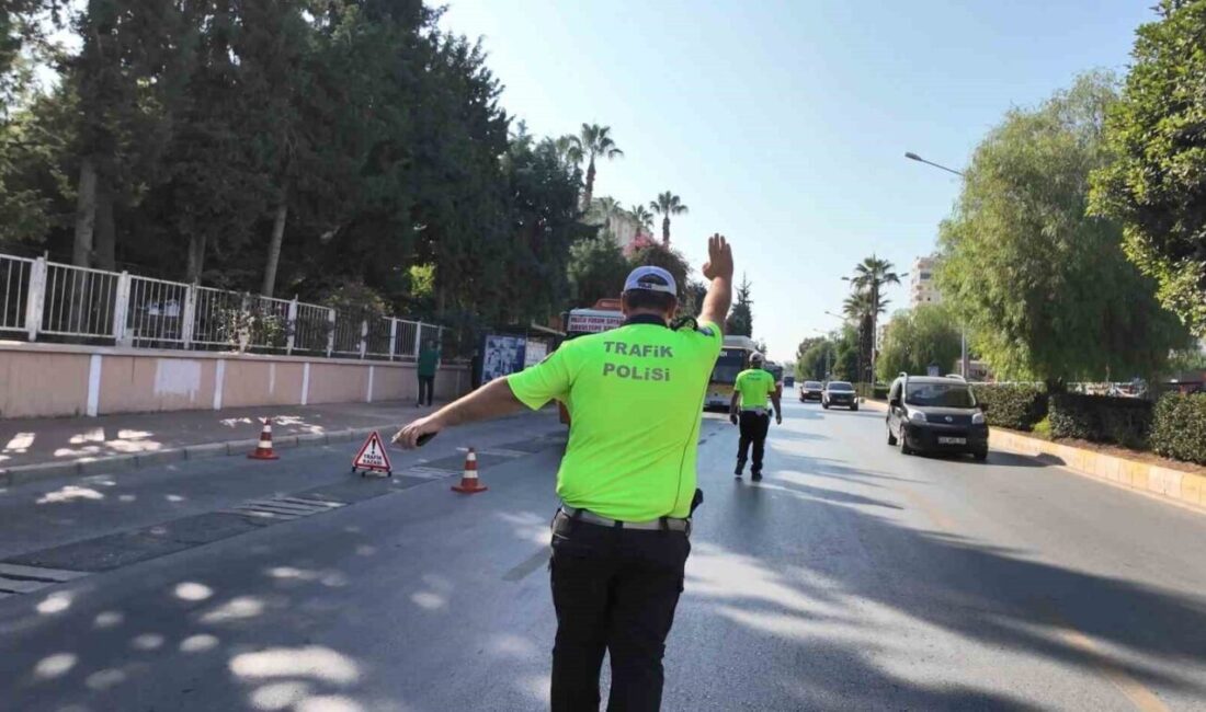 Mersin’de polis ekiplerinin dron ve Kent Güvenlik Yönetim Sistemi (KGYS)