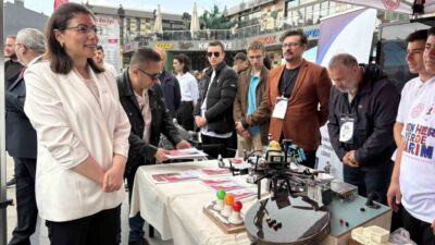 Çorum’da meslek lisesi öğrencileri tarafından hazırlanan teknoloji odaklı projeler, vatandaşlardan
