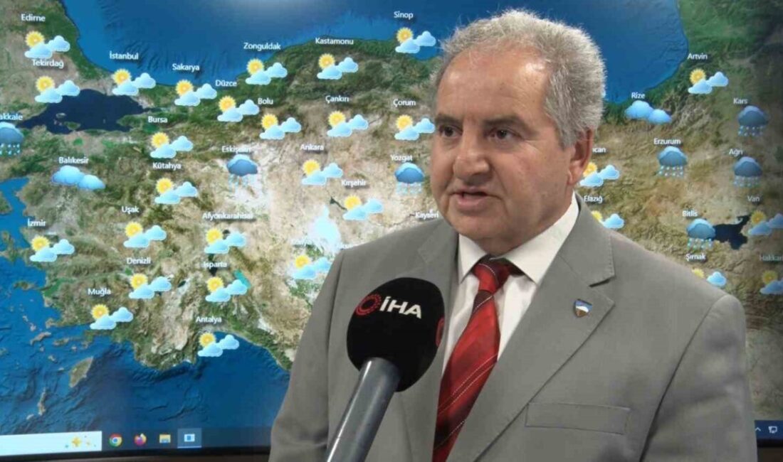 Meteoroloji Genel Müdürlüğü Hava Tahmin Uzmanı Abdullah Macit, mevsim normalleri