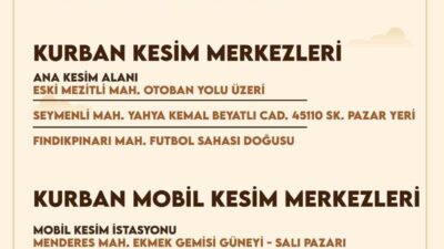 Mezitli Belediyesi, Kurban Bayramı öncesinde vatandaşların kurban ibadetlerini sağlıklı, güvenli