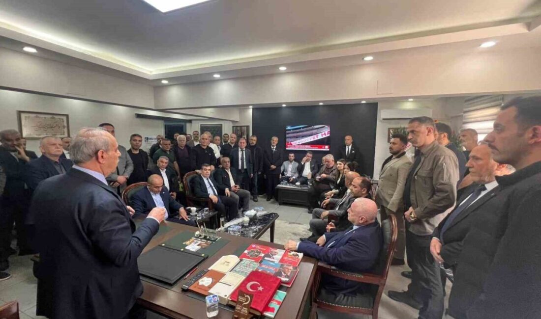 MHP Gaziantep Milletvekili Sermet Atay ve beraberindeki heyet, Milliyetçi Hareket