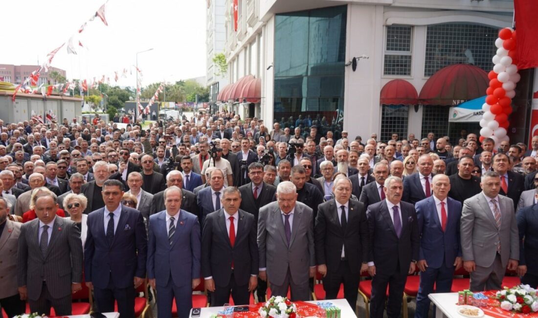 Milliyetçi Hareket Partisi (MHP) Samsun İl Başkanlığı’nın yeni hizmet binası,