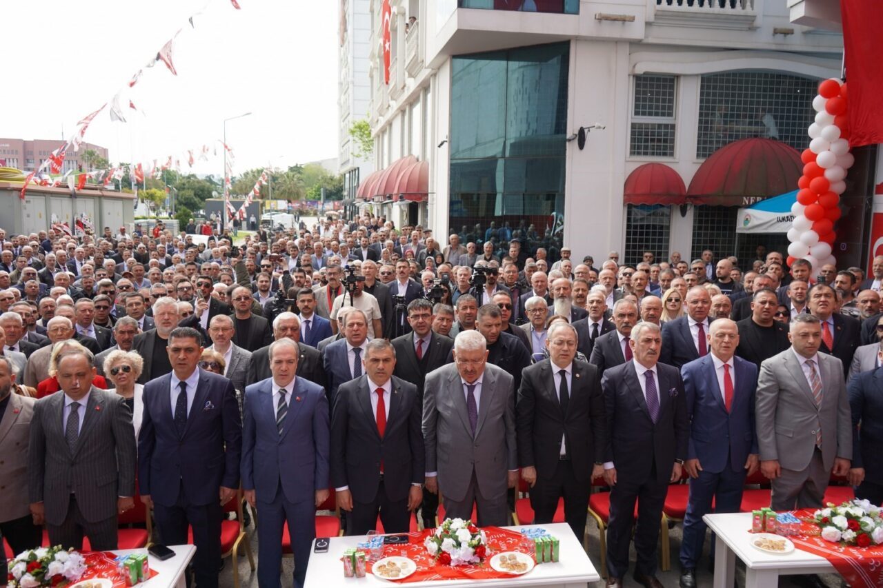 Milliyetçi Hareket Partisi (MHP) Samsun İl Başkanlığı’nın yeni hizmet binası,