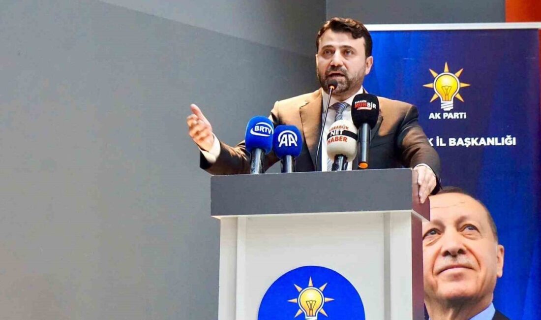 AK Parti Genel Sekreter Yardımcısı ve Karabük Milletvekili Cem Şahin,