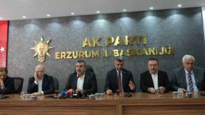 Milli Eğitim Bakanı Prof. Dr. Yusuf Tekin, Erzurum’da AK Parti