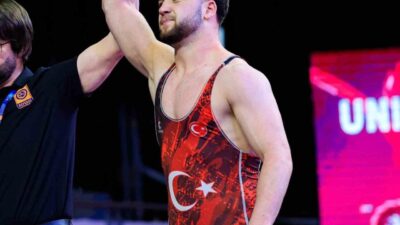 Bulgaristan’ın Samakov kentinde düzenlenen U17 Avrupa Şampiyonası’nda serbest stil 80