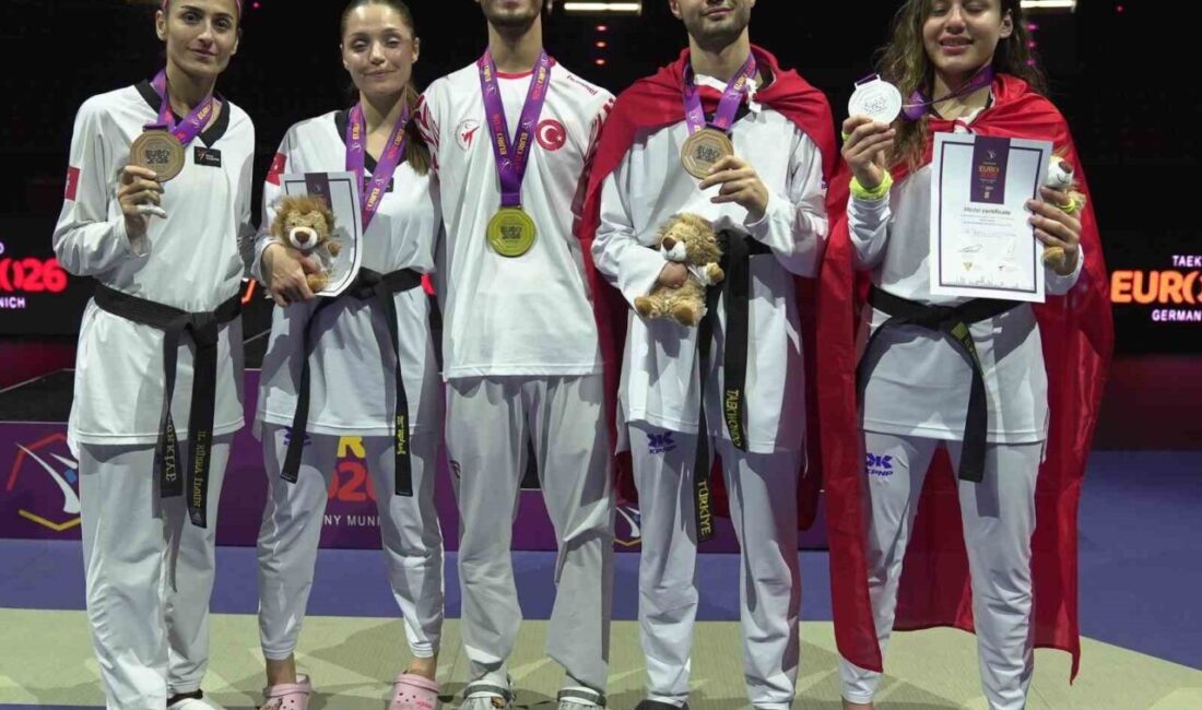 Avrupa Taekwondo ve Para Taekwondo Şampiyonası’nın üçüncü gününde milli sporcular