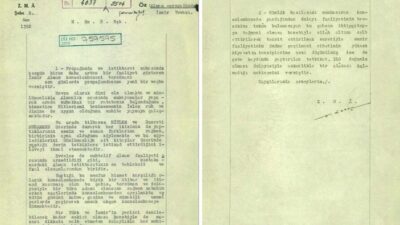 Milli İstihbarat Teşkilatı (MİT) tarafından “Özel Koleksiyon” sekmesinde yayımlanan 1942