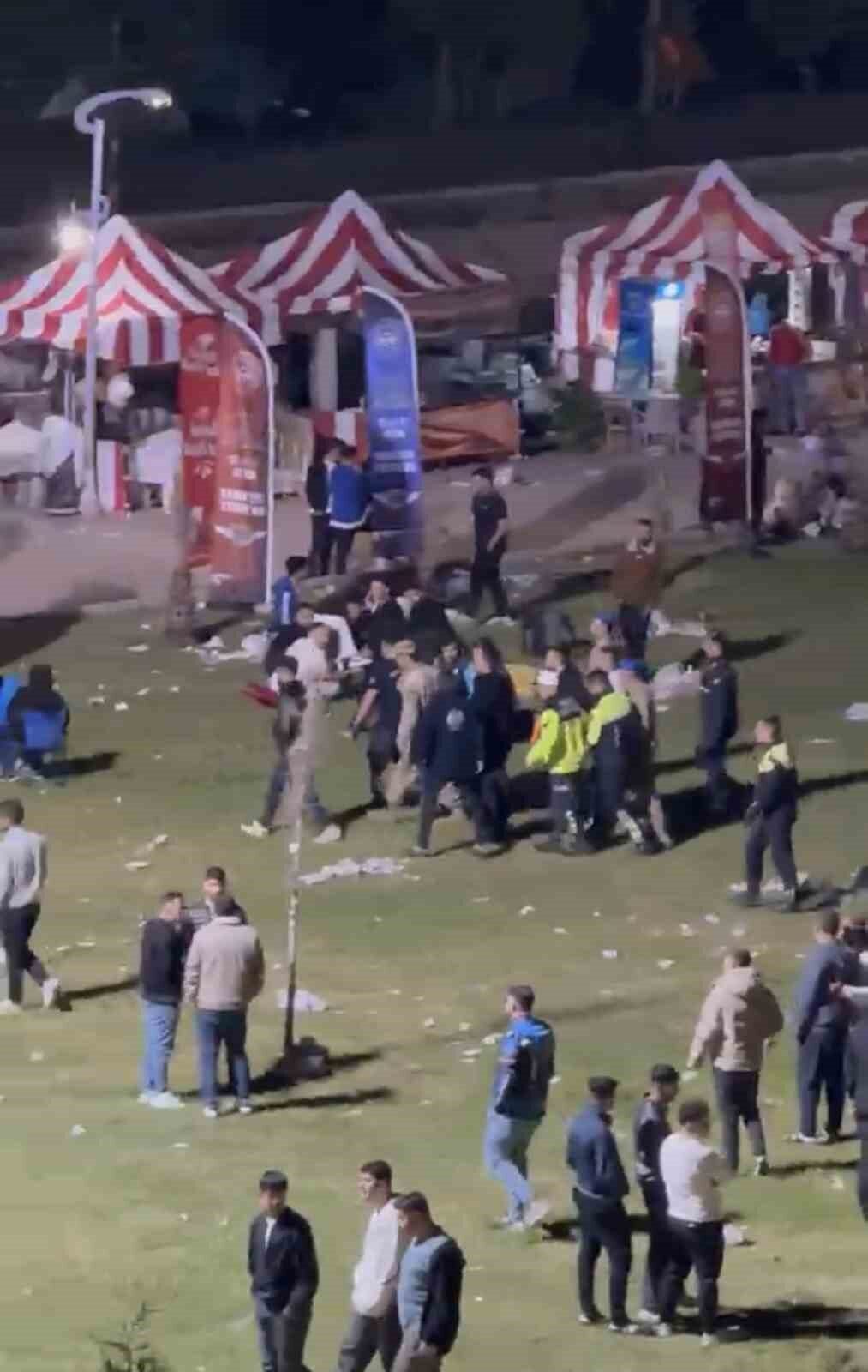 Adıyaman’da düzenlenen Motofest etkinliğinde iki grup arasında çıkan bıçaklı kavgada