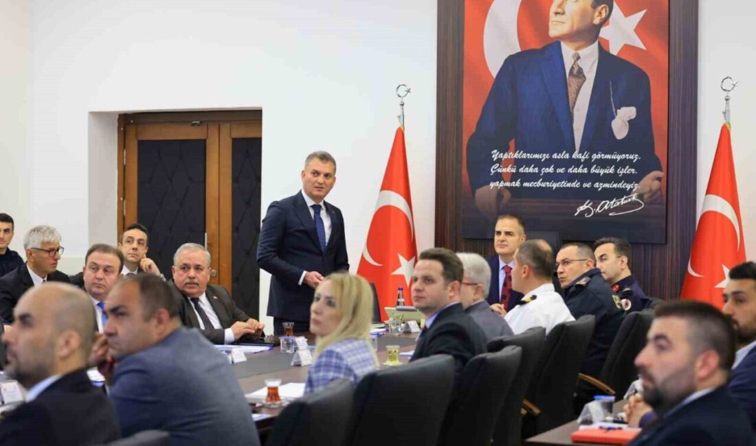 Muğla Orman Yangınlarıyla Mücadele Komisyonu 2026 yılı toplantısı Muğla Valisi