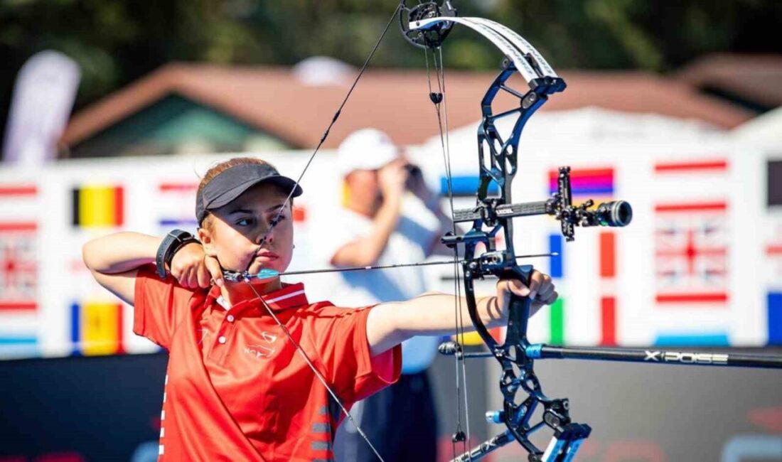 Muğlalı milli sporcu Hazal Burun, 2026 Avrupa Okçuluk Şampiyonası’nda Danimarkalı