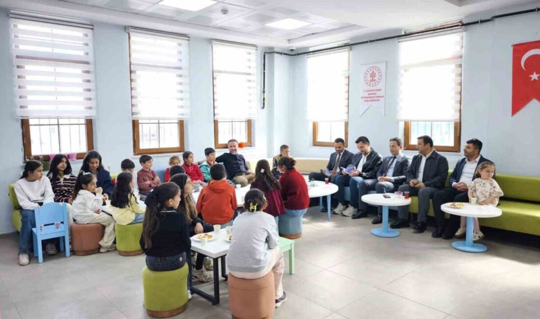 VAN (İHA) – Van’ın Muradiye ilçesindeki Bebek ve Çocuk Kütüphanesi
