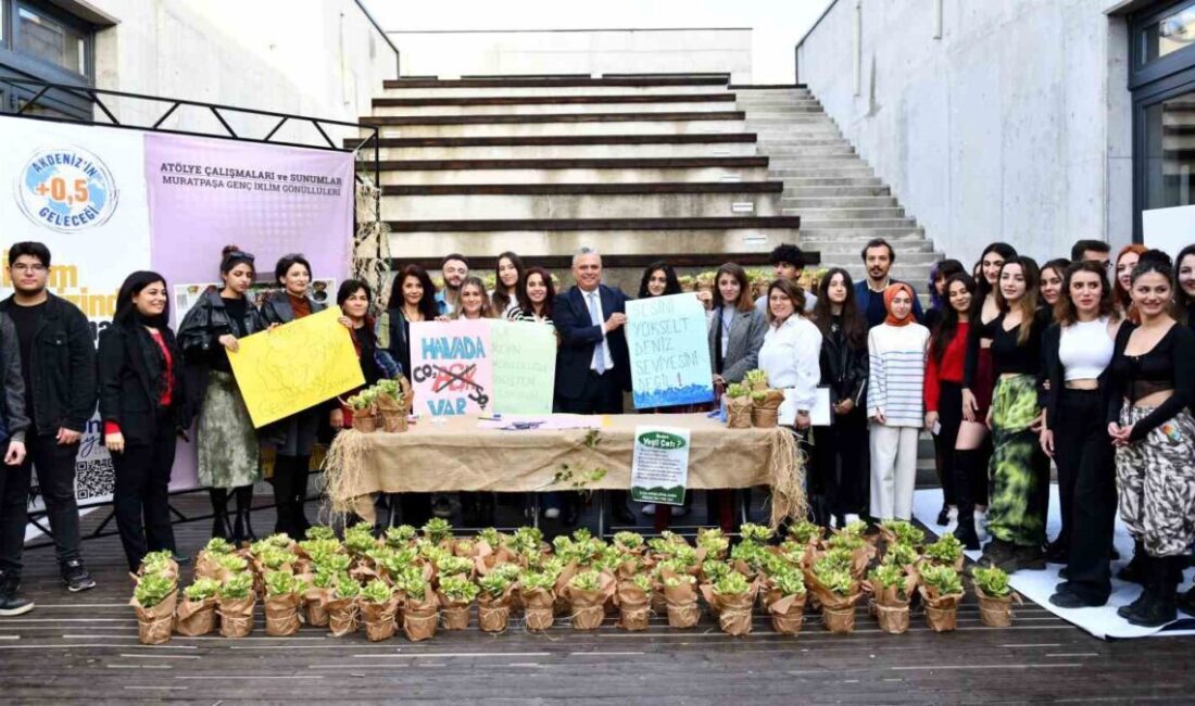 Muratpaşa Belediyesi, Bloomberg Philanthropies tarafından desteklenen Gençlik İklim Eylem Fonu