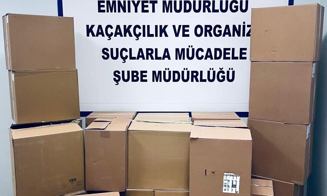 Muş İl Emniyet Müdürlüğü ekiplerince yürütülen çalışmalar kapsamında bir kargoda