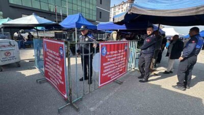 Çorum’da “seç-al” uygulamasına hareket ederek vatandaşın tezgahtaki ürünleri seçmesine izin