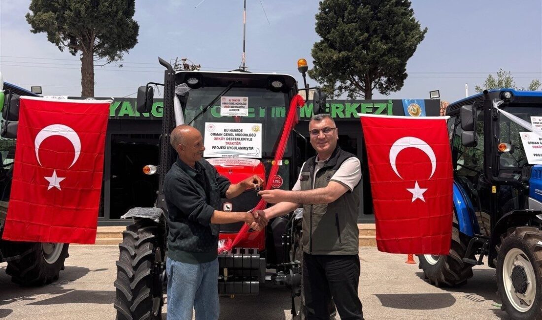 Orman Genel Müdürlüğü ORKÖY destekleri kapsamında, Mersin Orman Bölge Müdürlüğü