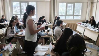Nazilli Anadolu Lisesi tarafından düzenlenen Model United Nations (MUN) konferansı