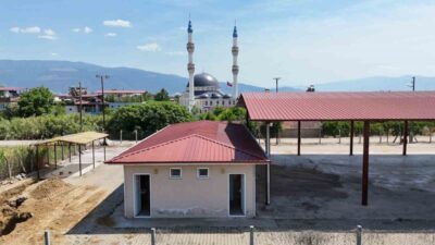 Nazilli Belediyesi Fen İşleri Müdürlüğü ekipleri, Güzelköy Mahallesi’nde bulunan Çok