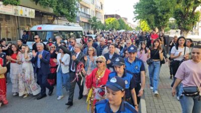 Aydın’ın Nazilli ilçesinde bu yıl ilk kez gerçekleştirilen Kakava Şenlikleri,